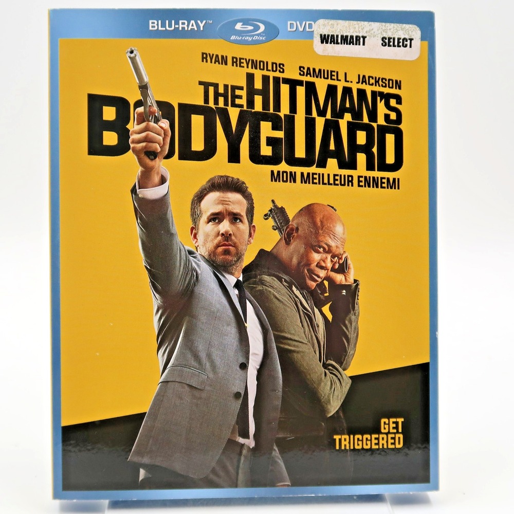The Hitman’s Bodyguard (Blu-ray/DVD, 2017) Ryan Reynolds Samuel L Jackson